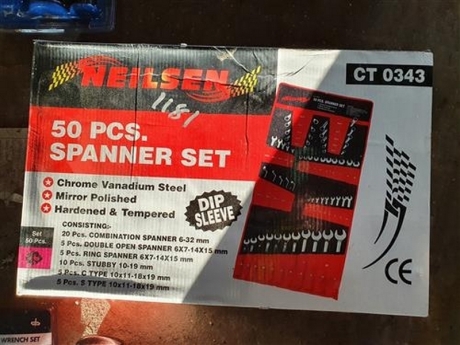 50 Pc Spanner Set