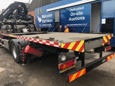 2008 SCANIA P330 Crane Recovery Flatbed 4x2 Automatic