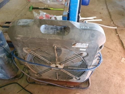 240v Portable fan Unit 