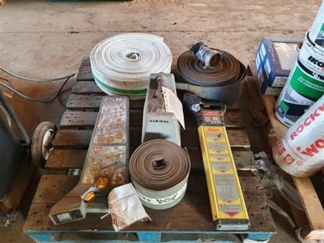 Pallet of Cable Detectors + Hoses