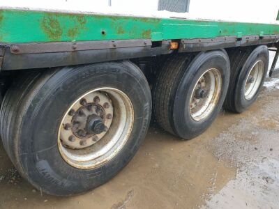 1999 Burg BPO 13.6m Triaxle Flat Trailer - 5