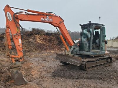 2011 Hitachi ZX85USBLCN-3 Excavator - 2