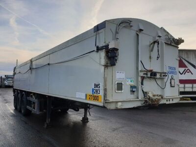 2005 United Trailers Triaxle Belt Discharge Trailer - 2