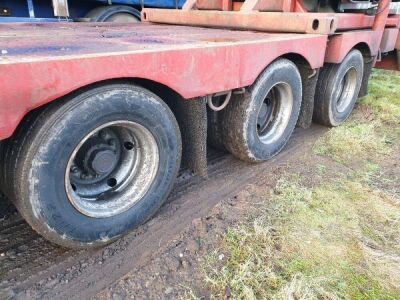 1988 Broshuis E2190 Triaxle Extendable Stepframe Trailer - 9