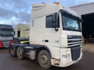 2013 DAF XF105 460 Space Cab 6x2 Midlift Tractor Unit