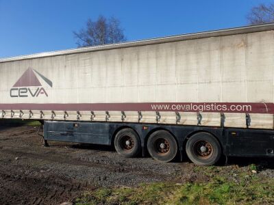 2003 Cartwright Triaxle Curtainside Trailer - 3