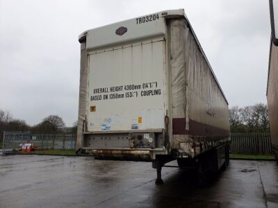 2003 Cartwright Triaxle Curtainside Trailer