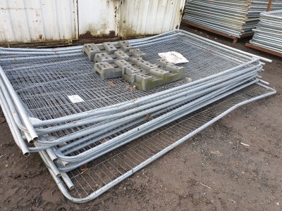 Qty of Heras Fencing  - 2