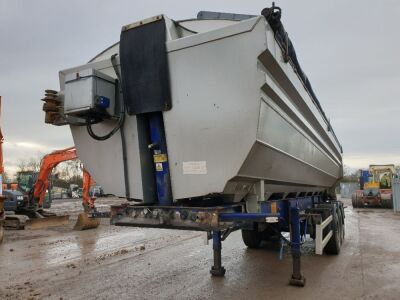 2010 Fruehauf Triaxle Aggregate Tipping Trailer