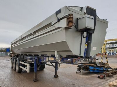 2010 Fruehauf Triaxle Aggregate Tipping Trailer - 2