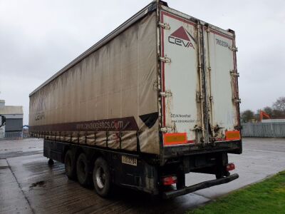 2003 Cartwright Triaxle Curtainside Trailer - 4