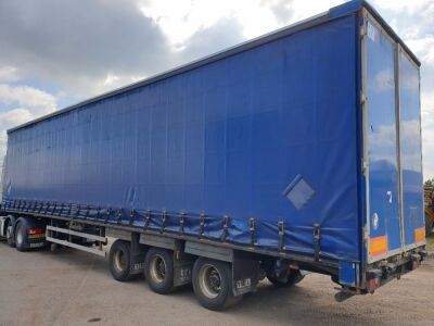 2008 SDC Triaxle Curtainside Trailer - 3