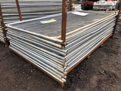 Qty of Temporary Fence Panels
