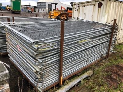 Qty of Temporary Fence Panels - 2