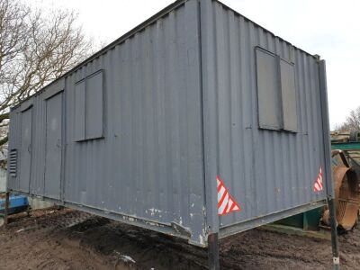 24ft x 10ft Jack Leg Welfare Site Cabin - 2