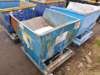 Fork Lift Tipping Skip  - 2