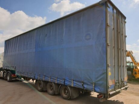 2007 SDC Triaxle Stepframe Double Deck Curtainside Trailer