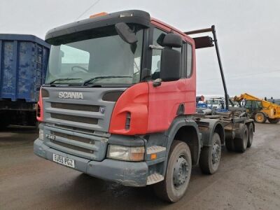 2006 Scania P340 8x4 Hook Loader - 2