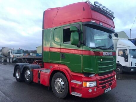 2015 Scania R490 Topline 6x2 Tractor Unit