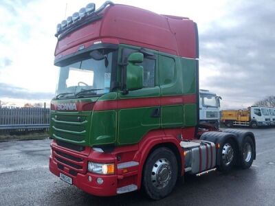 2015 Scania R490 Topline 6x2 Tractor Unit - 2