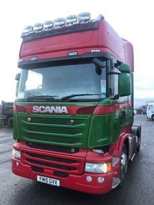 2015 Scania R490 Topline 6x2 Tractor Unit - 3