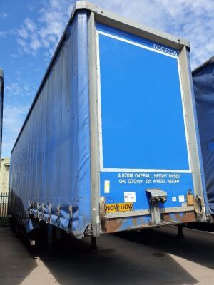 2007 SDC Triaxle Stepframe Double Deck Curtainside Trailer