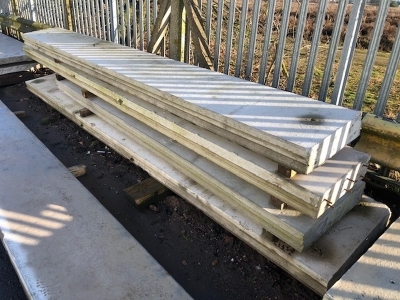 4 of Concrete Panels, 4300 x 500 x 130 mm, 4660 x 500 x 140 mm, 3500 x 600 x 130 mm, 4560 x 750 x 140 mm - 2