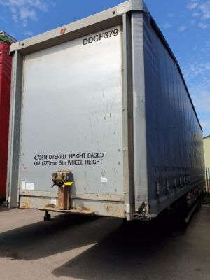 2008 SDC Triaxle Double Deck Stepframe Curtainside Trailer - 2