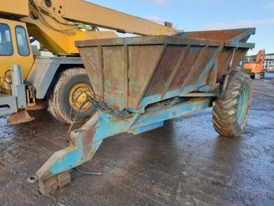 Drawbar Single Axle Dump Trailer