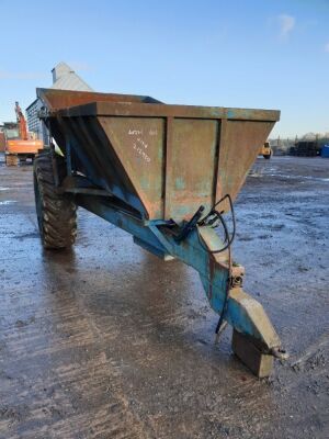 Drawbar Single Axle Dump Trailer - 2