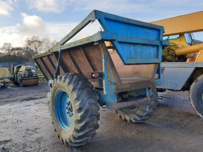 Drawbar Single Axle Dump Trailer - 4