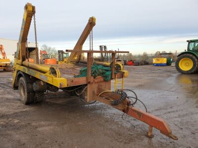 Single Axle Drawbar Skip Loader Trailer - 2