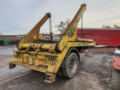 Single Axle Drawbar Skip Loader Trailer - 3