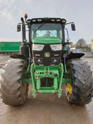 2016 John Deere 6155R 4wd Tractor - 6