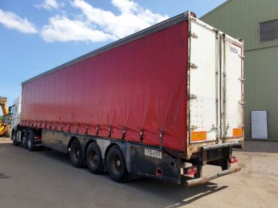 2003 Cartwright Triaxle Curtainside Trailer - 4