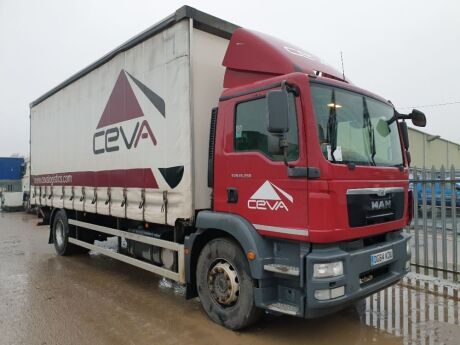 2014 MAN TGM 18 250 4x2 Curtainsider