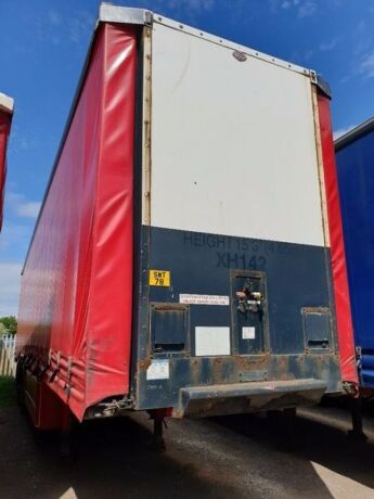 2005 Cartwright Triaxle Curtainside Trailer