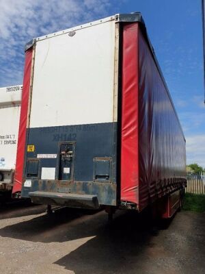 2005 Cartwright Triaxle Curtainside Trailer - 2