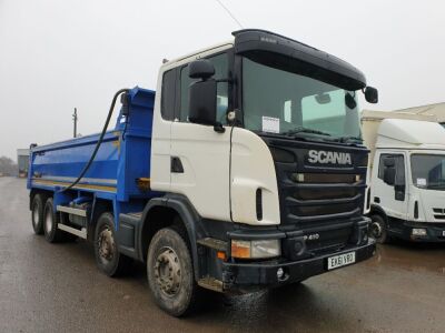 2011 Scania G400 8x4 Steel Body Tipper