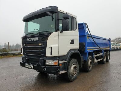 2011 Scania G400 8x4 Steel Body Tipper - 2