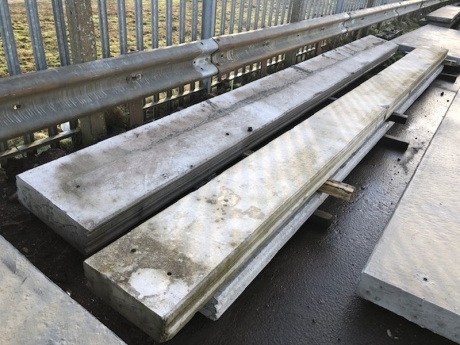 3 of Concrete Panels, 6300 x 400 x 130 mm, 6100 x 400 x 130 mm, 6100 x 500 x 170 mm