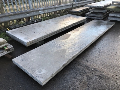 2 of Concrete Panels, 4560 x 1000 x 90 mm, 3660 x 1200 x 130 mm