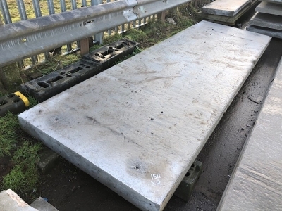 2 of Concrete Panels, 4560 x 1000 x 90 mm, 3660 x 1200 x 130 mm - 3