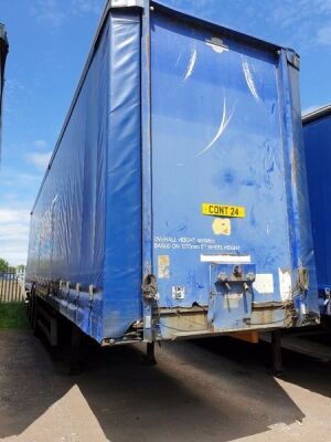 1999 M&G Triaxle Curtainside Trailer - 2