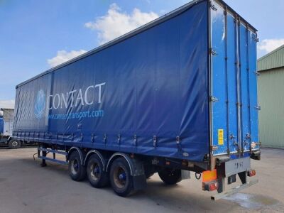 1999 M&G Triaxle Curtainside Trailer - 3