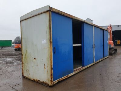 22 ft x 6ft Haz Chem Site Store