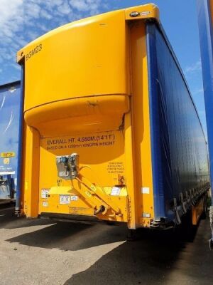 2004 SDC Triaxle Curtainside Trailer - 2