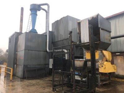 Circa 2010 Talbott C4X 3 Phase 415Kw Biomass Boiler