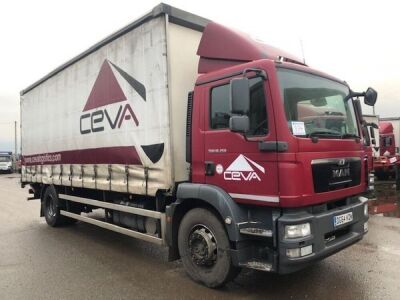 2014 MAN TGM 18 250 4x2 Curtainsider