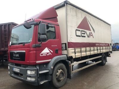 2014 MAN TGM 18 250 4x2 Curtainsider - 2